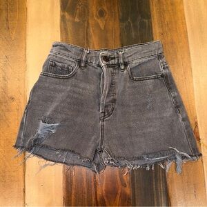 PacSun Women’s Black Denim Shorts